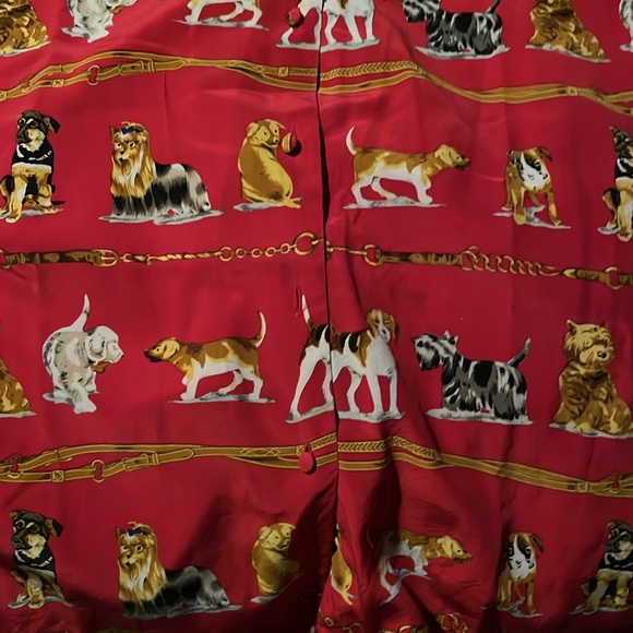 Corey B New York.   X-Large silk dog shirt - Picture 6 of 7